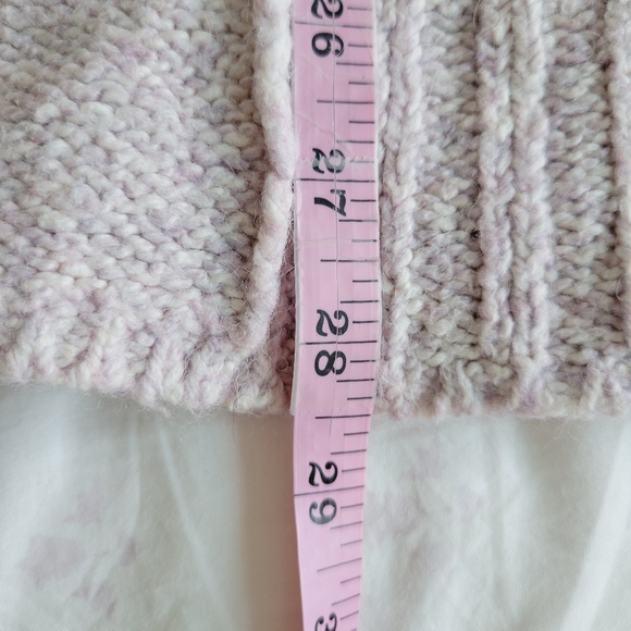 Anthropologie Angel of the North Pink Open Front Cardigan.  Fits like a L-XL - Picture 10 of 10